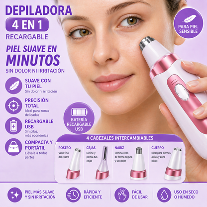 DEPILADORA 4 EN 1 + ENVIO GRATIS